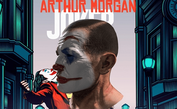 بهترین ماد های بازی Red Dead Redemption 2 - ماد Arthur Morgan as Joker